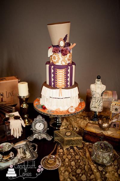 Steampunk Wedding cake - Cake by Kathryn