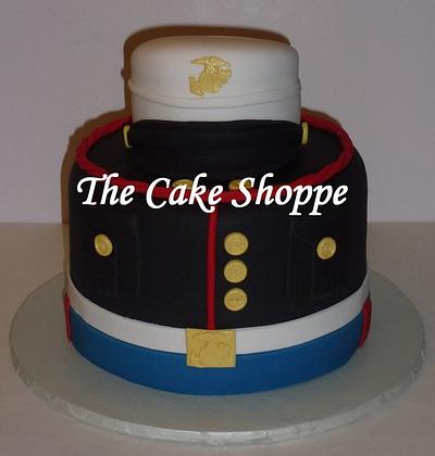 US Marine cake - Cake by THE CAKE SHOPPE