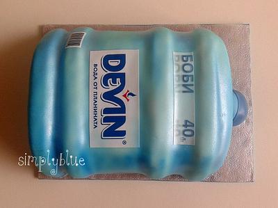 Bottled water cake - Cake by simplyblue