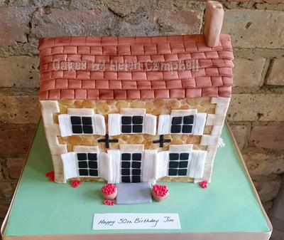 French farmhouse - Cake by Helen Campbell