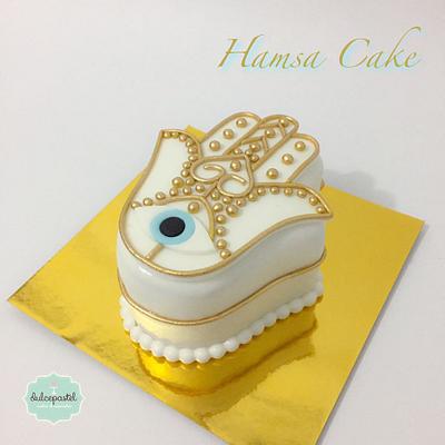 Torta Hamsa Medellín - Cake by Dulcepastel.com