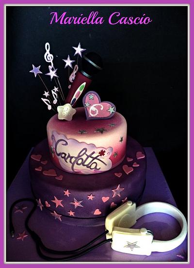 violetta cake - Cake by Mariella Cascio