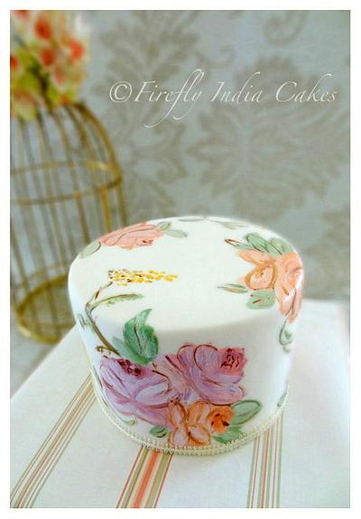 Another Painted Cake - Cake by Firefly India by Pavani Kaur