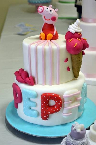 peppa pig - Cake by donatellacakes72