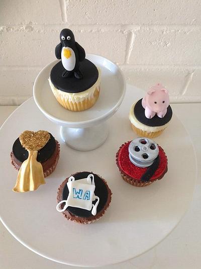 Film festival cupcakes - Cake by Kathy Cope