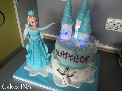 Frozen Marina - Cake by Cakes INA
