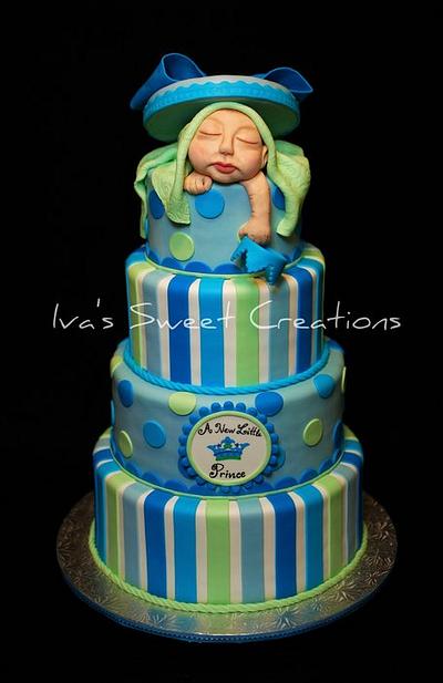 Baby Prince  - Cake by Ivanova Pichardo