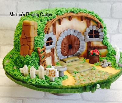 A "Hobbit's House"  - Cake by Mirtha's P-arty Cakes