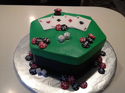 Let's Play Poker - Cake by Cakebuddies
