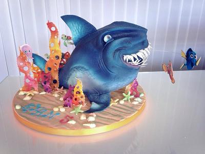 Bruce The Shark. - Cake by CAKEMODA