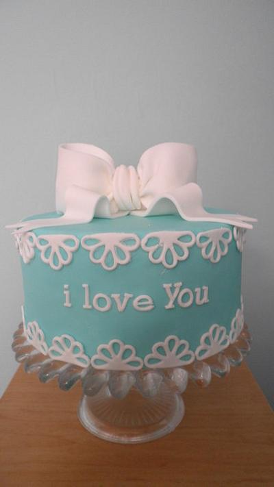 I love you - Cake by Cakes galore at 24