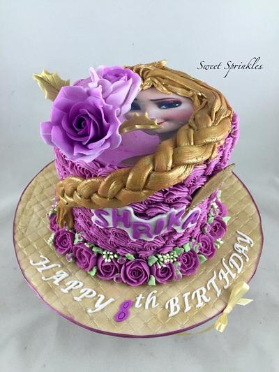 Rapunzel - Cake by Deepa Pathmanathan