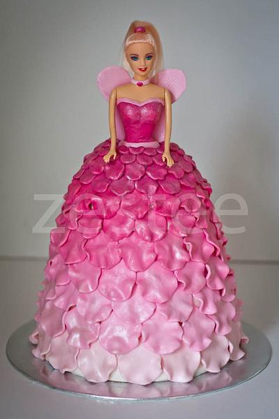 Fairy Princess Doll cake - Cake by Rachel
