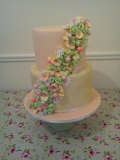 Spring Floral Cake - Cake by sarahf