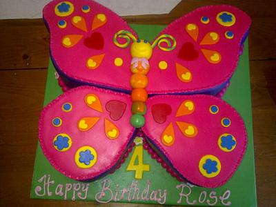 Big Beautiful Butterfly - Cake by DolceSofia