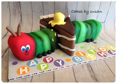 Hungry caterpillar - Cake by Skmaestas