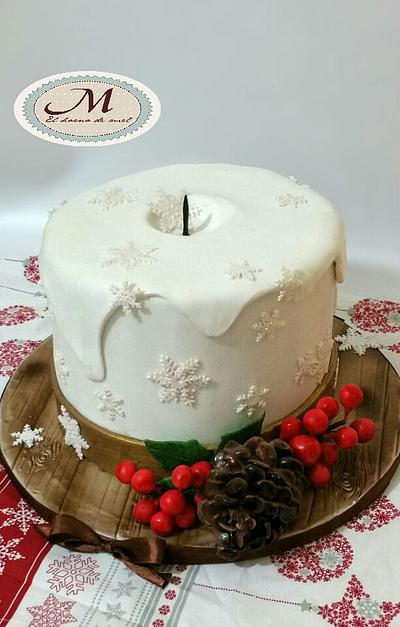 CHRISTMAS CANDLE - Cake by MELBISES