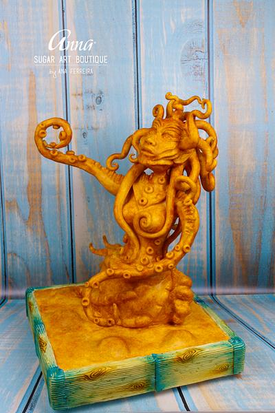 Sand Octolady - Sweet Summer Collab - Cake by Anna Sugar Art Boutique