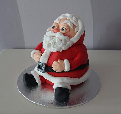 santa - Cake by nicola thompson