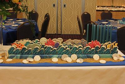 Under the Sea Cookie Display - Cake by 3DSweets