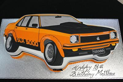 Aussie Muscle Car - Cake by Paul Delaney of Delaneys cakes