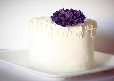 Purple love - Cake by Reema siraj
