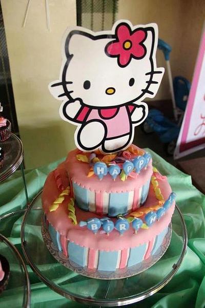 Hello Kitty Cake for Mishka - Cake by Giselle Garcia