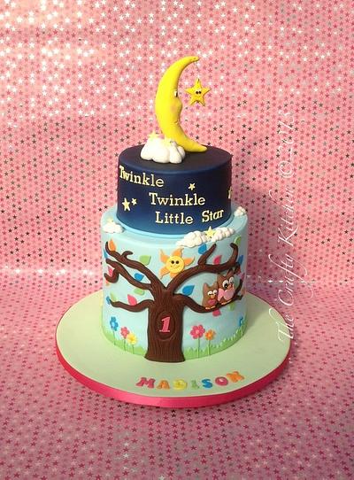 Twinkle Star with Skip Hop Owls - Cake by The Crafty Kitchen - Sarah Garland