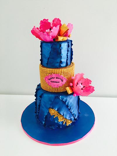 Flower cake - Cake by Heavenly Cakes by Malithi