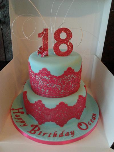 18th birthday - Cake by Caked