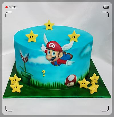 Super Mario - Cake by Tirki