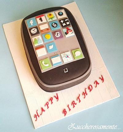 I Phone cake - Cake by Silvia Tartari