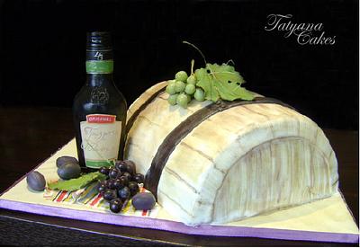 Barrel, bottle and ... - Cake by Tatyana Cakes