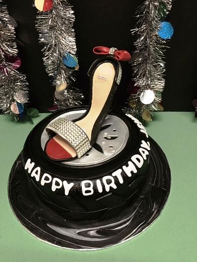 The shoe and a truck - Cake by Fun Fiesta Cakes  