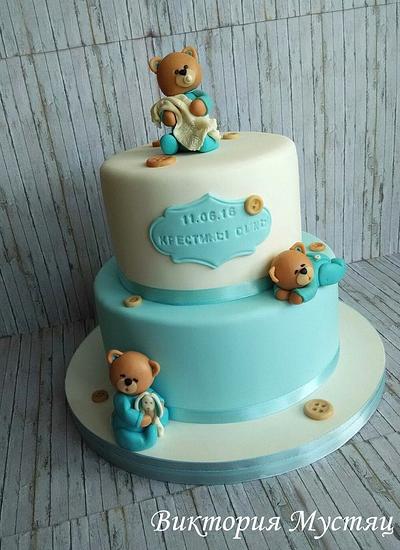 Christening cake - Cake by Victoria