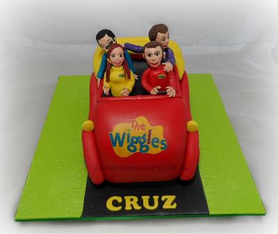 Wiggles Big Red Car Cake - Cake by Custom Cake Designs