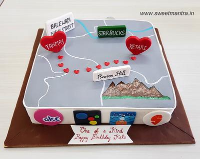 Cake for girlfriend - Cake by Sweet Mantra Homemade Customized Cakes Pune