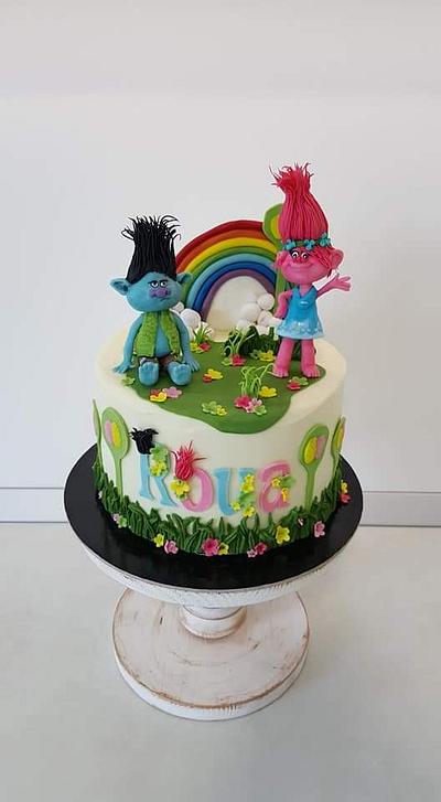 Trolls cake - Cake by Torturi Mary