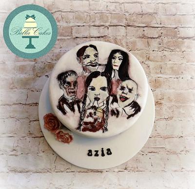 addams family - Cake by Bella Cakes