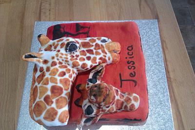 Giraffe cake - Cake by Dawn and Katherine