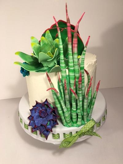 Succulent Cake - Cake by Ozymndius