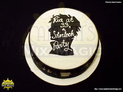 Sherlock - Cake by Joy Lyn Sy Parohinog-Francisco