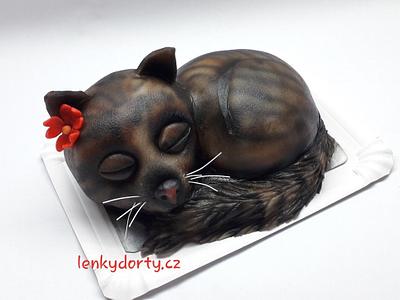 Kitten cake - Cake by Lenkydorty