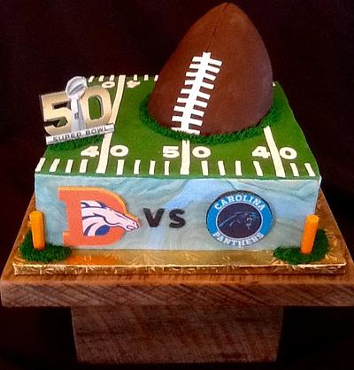 Super Bowl 50 - Cake by John Flannery