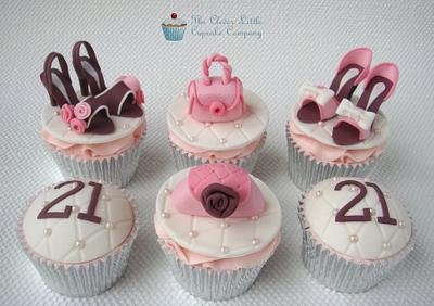 Handbags and Shoes Cupcakes - Cake by Amanda’s Little Cake Boutique
