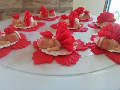 baby muffins decoration - Cake by ElizabetsCakes