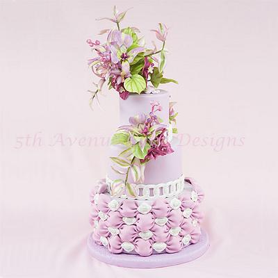 Mariposa Lily Cake  - Cake by Bobbie