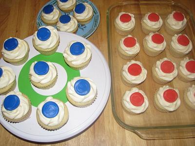 poker cupcakes - Cake by musicmom27