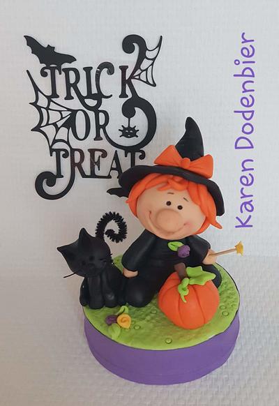 Halloween witch - Cake by Karen Dodenbier