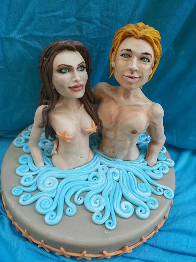 Brad and Angelina - Cake by Elena Michelizzi